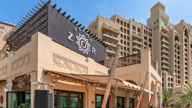 Grand Zor Restaurant Signage