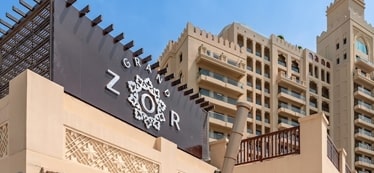 Signage for restaurant in palm jumeirah
